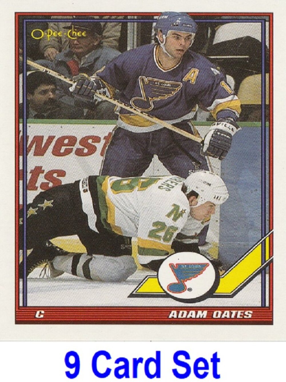 Adam Oates Hockey Card Collection